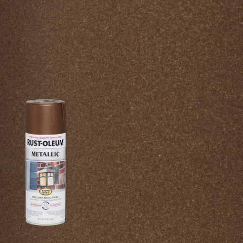 Rust-Oleum Stops Rust Metallic Spray Paint; Mfg #286525