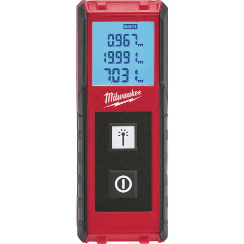Milwaukee 65 Ft. Laser Distance Measurer; Mfg #48-22-9801