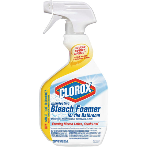 Clorox Bleach Foaming Bathroom Cleaner; Mfg #30614