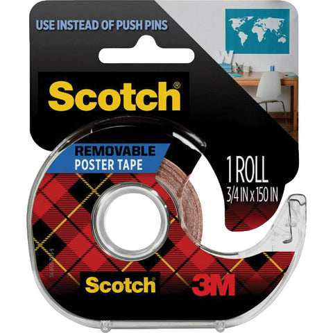 Scotch Removable Double-Sided Poster Mounting Tape; Mfg #109DC