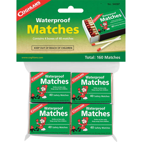 Coghlans Waterproof Matches; Mfg #940BP