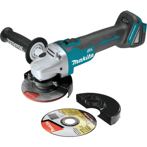 Makita 18V LXT Brushless Cordless Angle Grinder/Cut Off Tool - Tool Only; Mfg #XAG04Z