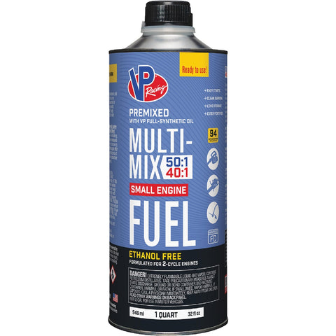 VP Small Engine Fuels Ethanol-Free Multi-Mix Gas & Oil Pre-Mix; Mfg #6815