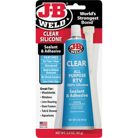 J-B Weld All-Purpose RTV Silicone Sealant & Adhesive; Mfg #31310