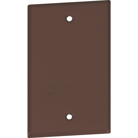 Southwire Blank Outdoor Box Cover; Mfg #WC1BB-UPC
