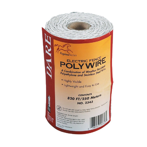 Dare Electric Fence Poly Wire; Mfg #2343