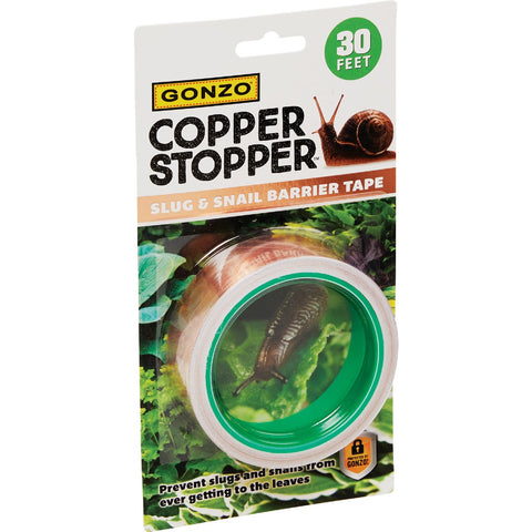 Gonzo Copper Stopper Slug & Snail Barrier Tape; Mfg #9000