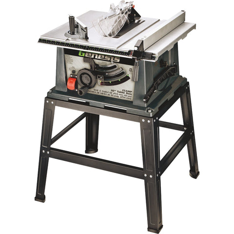Genesis Table Saw with Metal Stand; Mfg #GTS10SC
