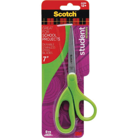 Scotch 7 In. Student Scissors; Mfg #1407S-MIX