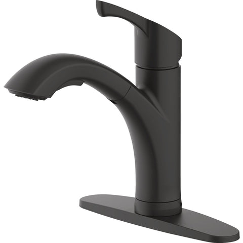 Home Impressions Single Handle Lever Pull-Out Kitchen Faucet; Mfg #FP4A0120BL-JPA1