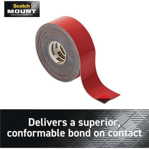 Scotch Mount Extreme Double-Sided Mounting Tape; Mfg #414H-MED