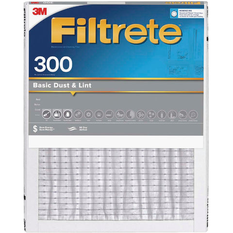 Filtrete Basic Dust & Lint Furnace Filter; Mfg #301-4