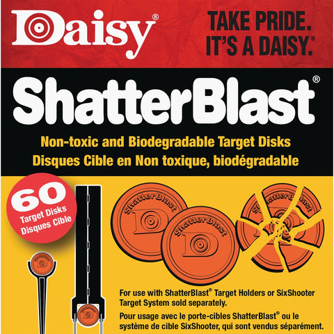Daisy ShatterBlast Clay Targets; Mfg #990873-406