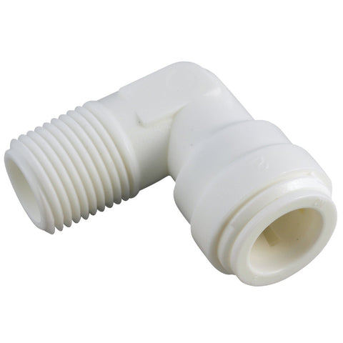 Anderson Metals Push-in Male Plastic Elbow; Mfg #53069-0604
