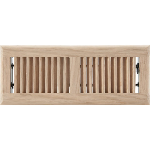 Home Impressions Natural Oak Floor Register; Mfg #WF0412N0