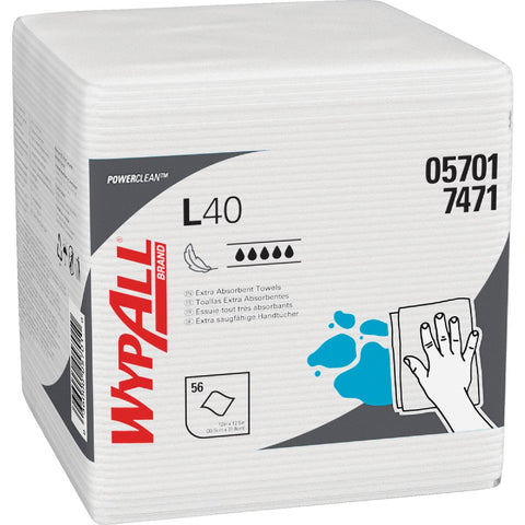 Kimberly Clark Wypall L40 Wiper Hand Towel; Mfg #5701