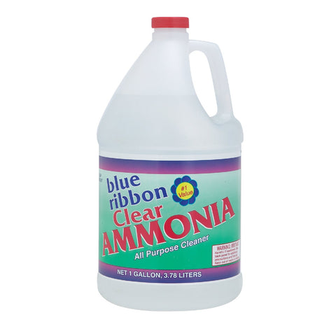Blue Ribbon Clear Ammonia; Mfg #10206