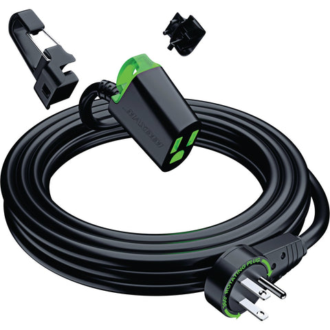 Maximm 360 Deg Rotating 16/3 Extension Cord with Lighted Hook; Mfg #ADW-360-S215-BH