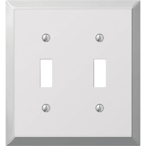 Amerelle Stamped Steel Switch Wall Plate; Mfg #161TT