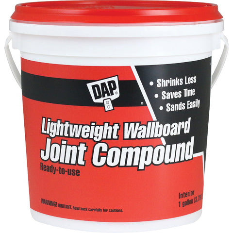 Dap Pre-Mixed Lightweight Wallboard Drywall Joint Compound; Mfg #7079810114