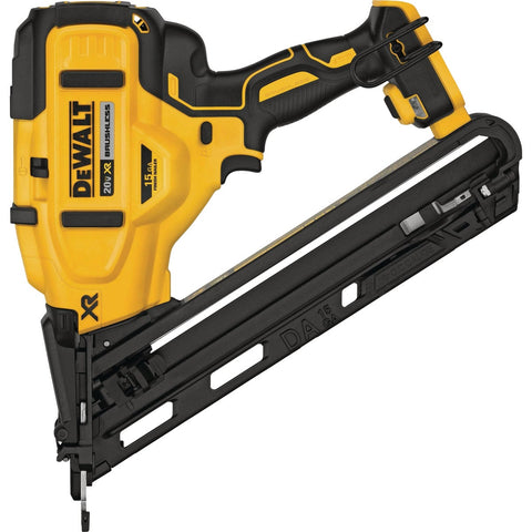 DEWALT 20V MAX XR Brushless 15-Gauge Cordless Finish Nailer - Tool Only; Mfg #DCN650B