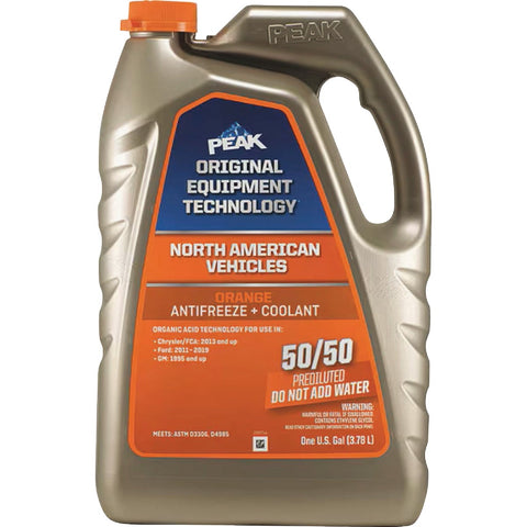 Peak Original Equipment Technology Automotive Antifreeze + Coolant; Mfg #NAOB53