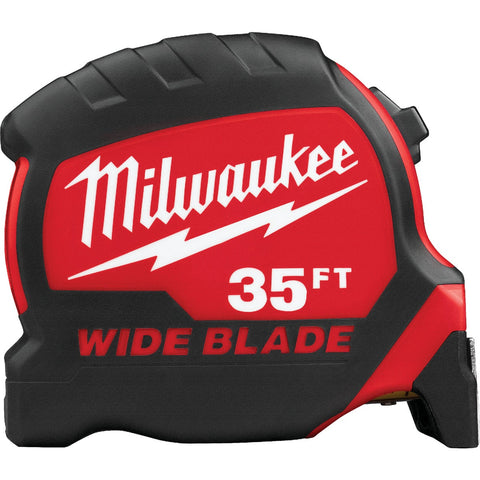 Milwaukee Wide Blade Tape Measure; Mfg #48-22-1235