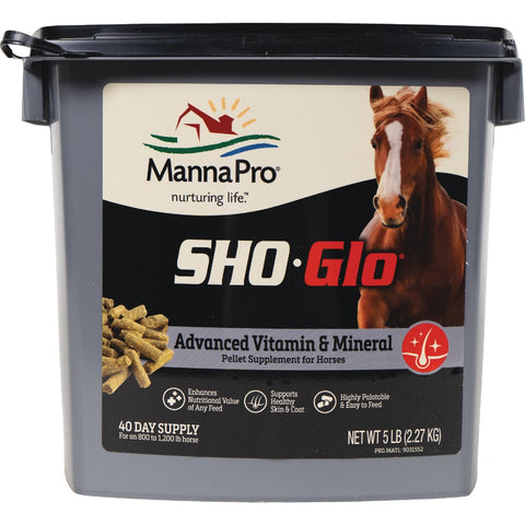 Manna Pro Sho-Glo Horse Supplement; Mfg #1000078
