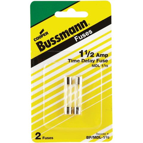 Bussmann MDL Electronic Fuse; Mfg #BP/MDL-1-1/2