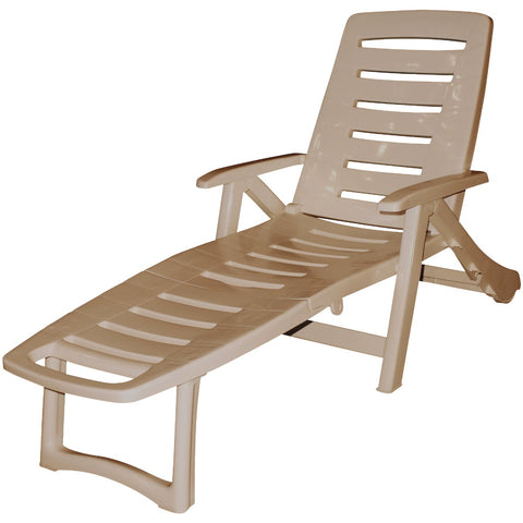Gracious Living 6-Position Resin Chaise Lounge; Mfg #15223-6PDGQ