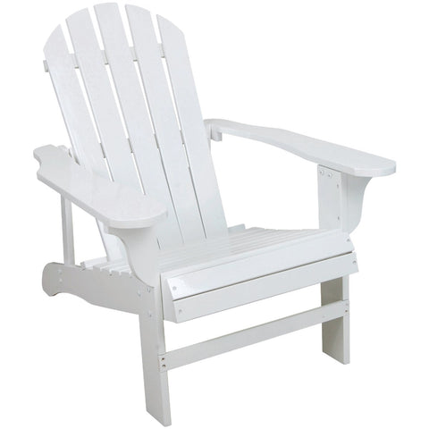 Leigh Country Acacia Wood Adirondack Chair; Mfg #TX 39000