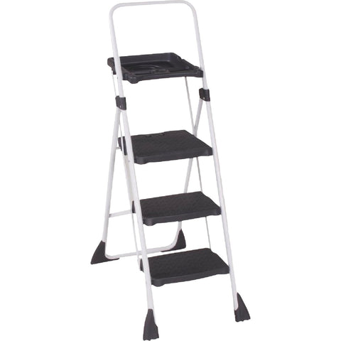 Cosco TriStepPlus Tubular Steel Platform Ladder; Mfg #11-744-CBW2