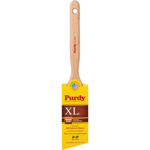 Purdy XL Glide Polyester-Nylon Blend Paint Brush; Mfg #144152320