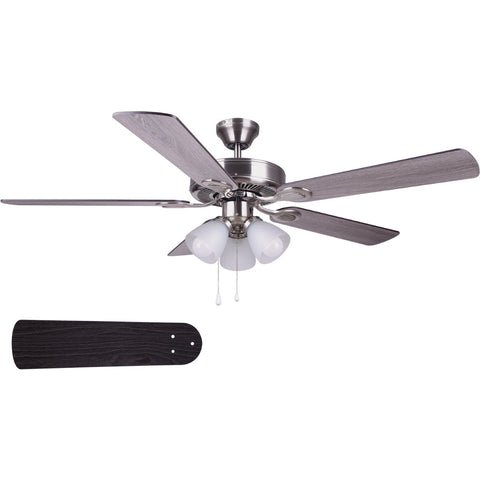 Home Impressions Villa 52 In. Ceiling Fan; Mfg #CF52VIL5BN-B