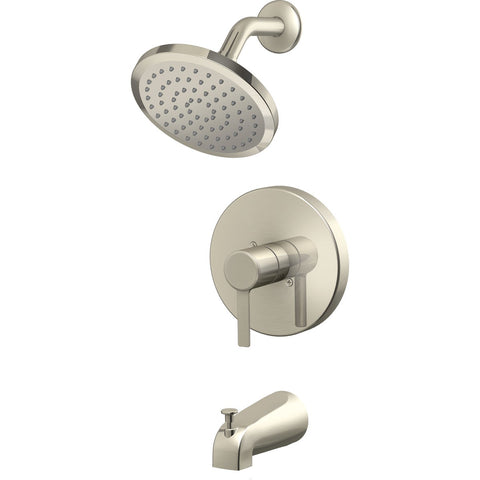 Home Impressions Single Handle Tub and Shower Faucet; Mfg #F1A1F507NP-JPA9