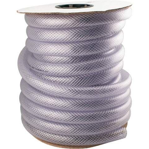 Abbott Rubber Bulk Spool T12 Clear Braided PVC Tubing; Mfg #T12005005
