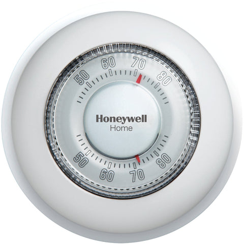 Honeywell Home Mercury-Free Round Thermostat; Mfg #CT87K1004/N