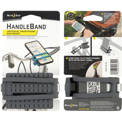 Nite Ize HandleBand Bicycle Handlebar Phone Holder; Mfg #HDB2-09-R3