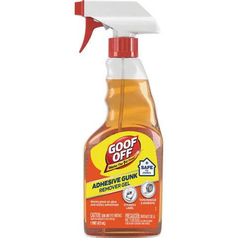 Goof Off Adhesive Remover Gel; Mfg #FG796