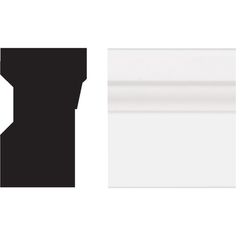 Royal PVC Brick Molding; Mfg #5100238