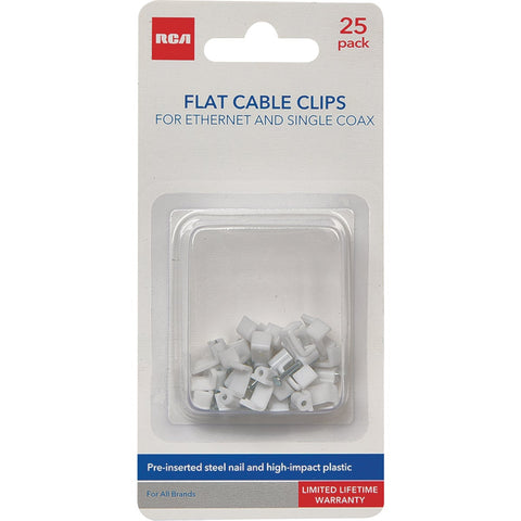 RCA Flat Cable Clip; Mfg #TPHCLPSFEV