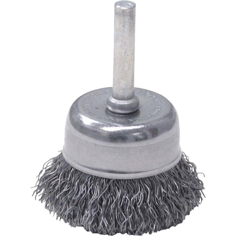 Vortec Cup Drill-Mounted Wire Brush; Mfg #36029