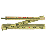 Lufkin Extension Folding Rule Red End; Mfg #TX46N