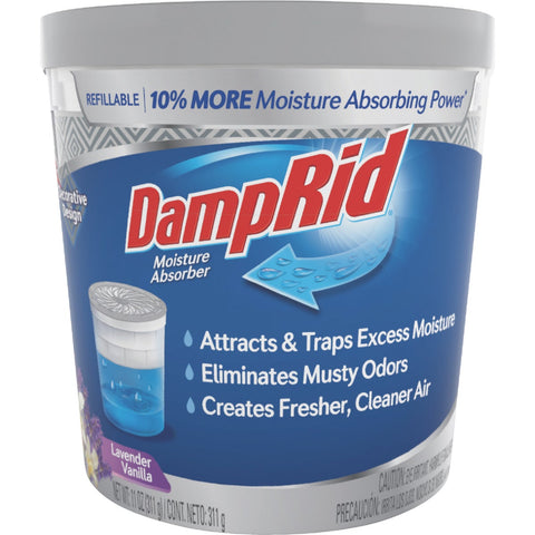 DampRid Refillable Moisture Absorber & Remover; Mfg #FG01LVSB