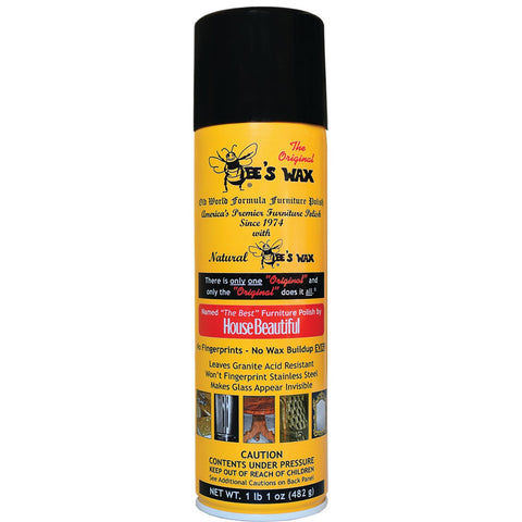 The Original Bee's Wax Furniture Polish; Mfg #93050