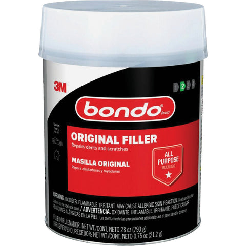 Bondo Original Body Filler; Mfg #OR-QT-ES