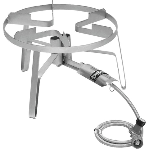 Bayou Classic Double Jet Adjustable Regulator Outdoor Cooker With Hose Guard; Mfg #SS2