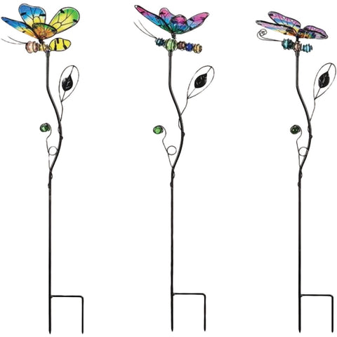 Evergreen Butterfly Pollinator Garden Stake; Mfg #47M3110