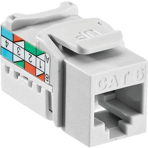 Leviton Cat-6 Connector Jack; Mfg #122-61110-RW6