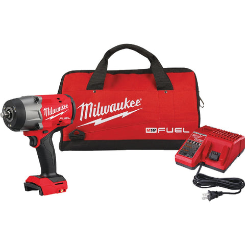Milwaukee M18 FUEL Lithium-Ion Brushless Cordless Impact Wrench Kit; Mfg #2967-21B